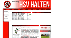 Desktop Screenshot of hsvhalten.ch